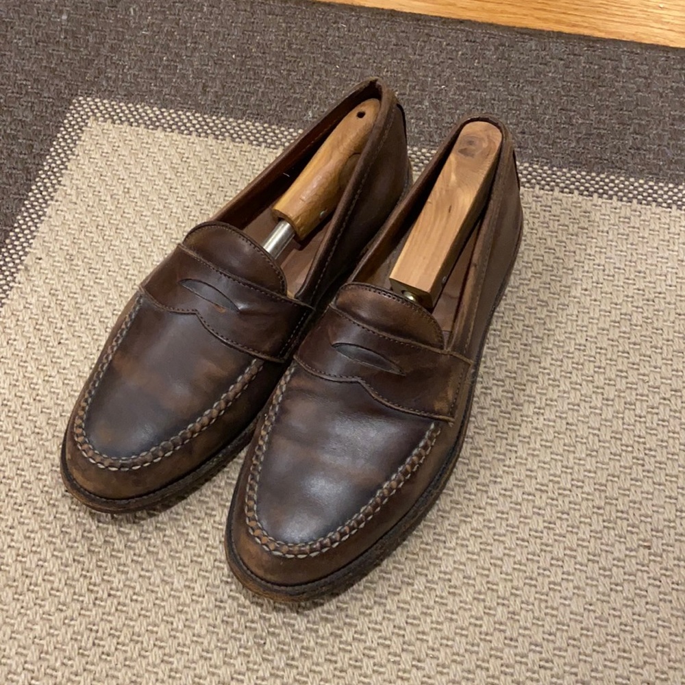 Alden Shoe Company Cordovan Leather Loafers Men’s 9.5
